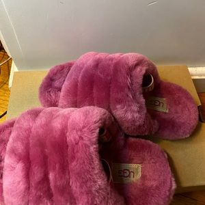 Ugg fluffy slides size 13 kids